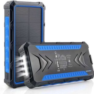 Baterie Externă Solară 24000mAh: Cadoul Perfect pentru Aventurieri