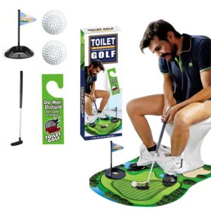 Set mini golf pentru baie - cadou amuzant pentru barbati