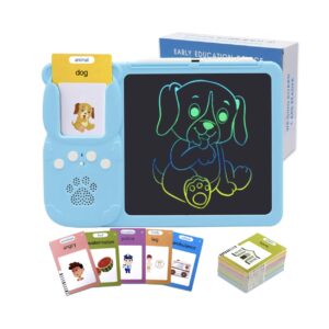 Set tableta LCD 2 in 1 pentru copii cu cititor de carduri