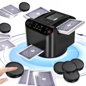 Aparat electric pentru amestecat și distribuit cărți – cadou ideal pentru jucători
